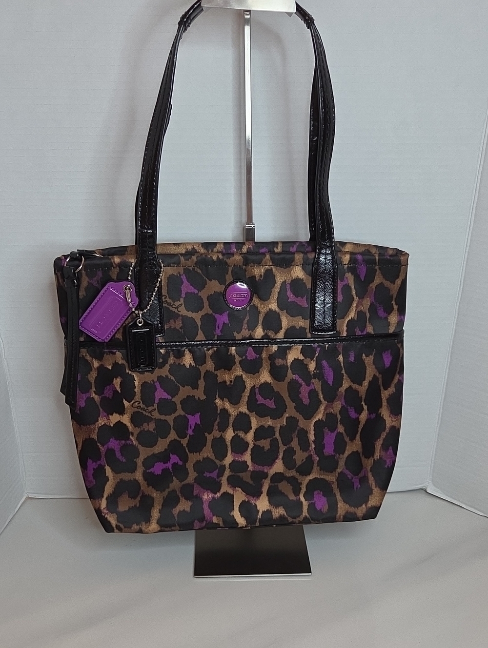 Coach Ocelot Print Tote Bag -style F25282